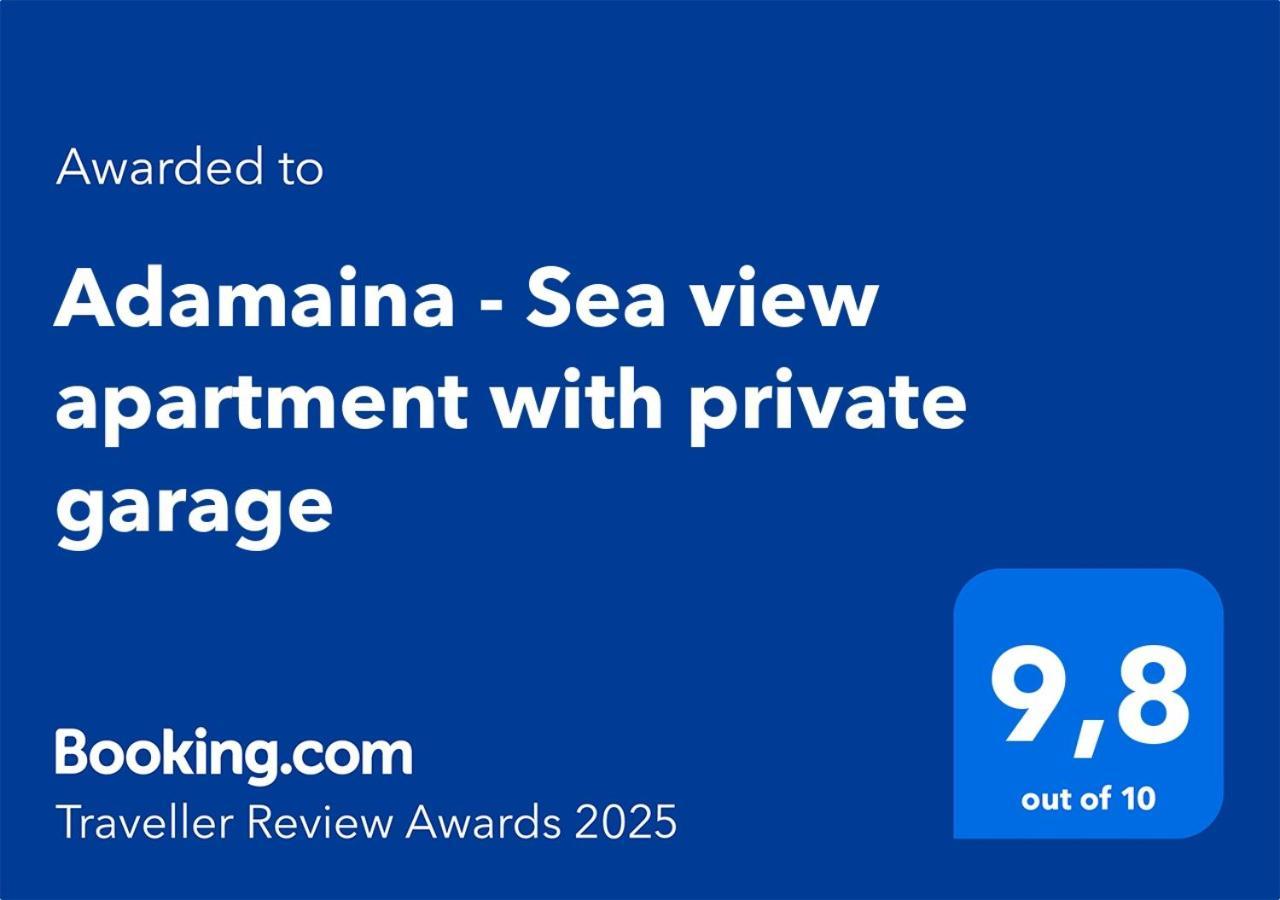 Adamaina - Sea View Apartment With Private Garage Σέστρι Λεβάντε Εξωτερικό φωτογραφία